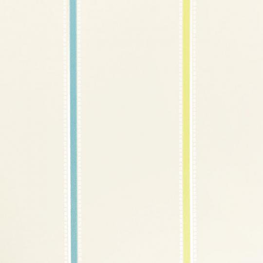 Бумажные обои PW78016.5 Tasie Stripe Cream/Teal/Lime Baker Lifestyle