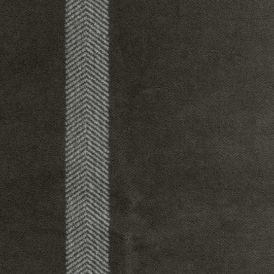 Wigmore Stripe Charcoal Fabric Andrew Martin