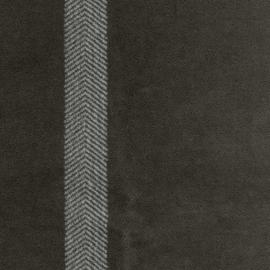 Wigmore Stripe Charcoal Fabric Andrew Martin