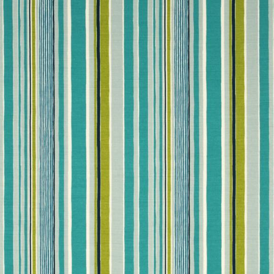 PP50360.2 Mallow Stripe Turquoise/Lime Baker Lifestyle