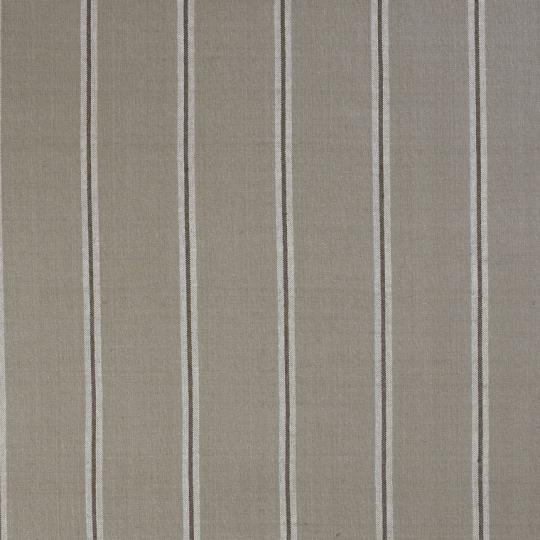 Burn Stripe Linen Grey 31513/07 James Hare Limited