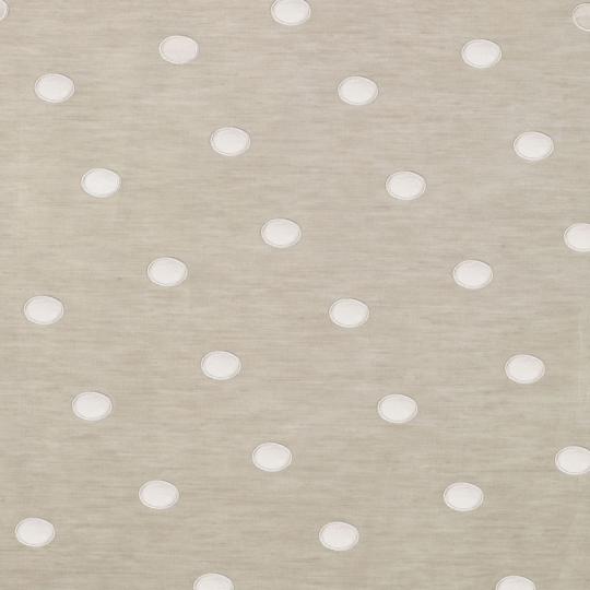 Silk Circles Natural Linen 31536/04 James Hare Limited