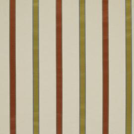 Ribbon Stripe Terracotta 5162 James Hare Limited