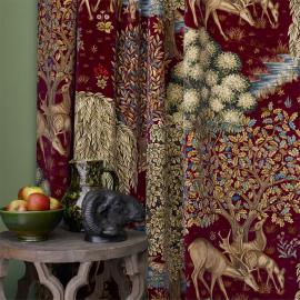The Brook Velvet Fabric Curtain Detail