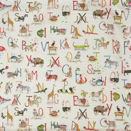 8628-196_animal_alphabet_fudge Prestigious Textiles