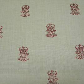 END_PAPER Pale Gold Red 320049 Zoffany