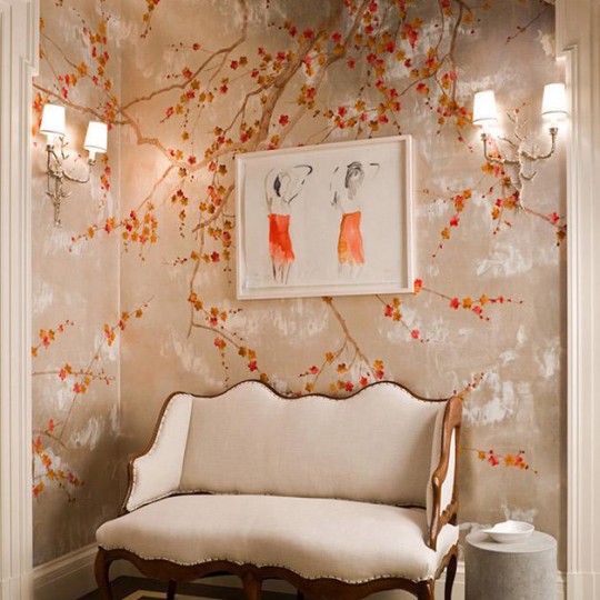 Бумажные обои Plum_blossom_2077 De Gournay