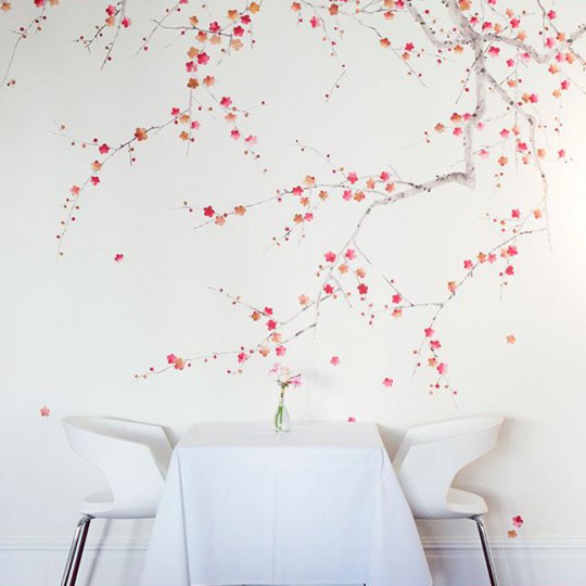 Бумажные обои Plum_blossom_2107 De Gournay