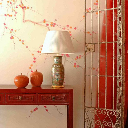 Бумажные обои Plum_blossom_2123 De Gournay