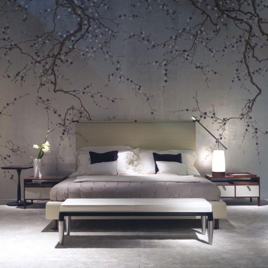 Бумажные обои Plum_blossom_2136 De Gournay