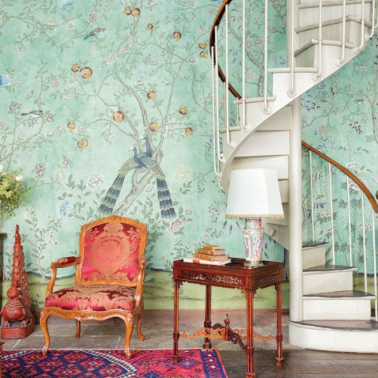 Бумажные обои St_Laurent_3173 De Gournay