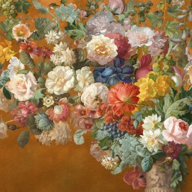 Still Life with Flowers Color 4 Affresco