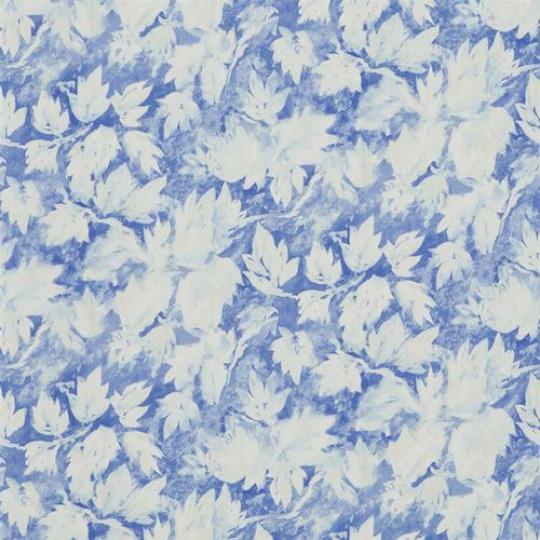 PDG679-01 Fresco Leaf Indigo Designers Guild